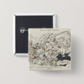 Heutiges Europe', 1887 Button (Vorne & Hinten)