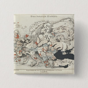 Heutiges Europe', 1887 Button