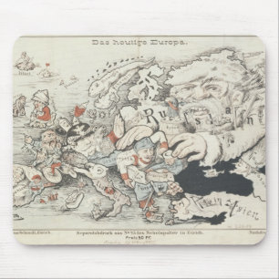 Heutiges Europe', 1887 Mousepad
