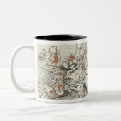 Heutiges Europe', 1887 Zweifarbige Tasse (Links)