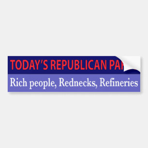 Heutiges republikanisches Party Autoaufkleber