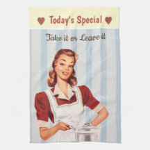 Heutiges spezielles Dishtowel