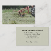 Heuwender-Visitenkarte Visitenkarte (Vorne/Hinten)