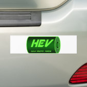 HEV grüne Batterie Autoaufkleber (Auf Auto)