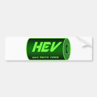 HEV grüne Batterie Autoaufkleber