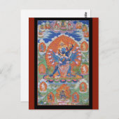 Hevajra Tibetisch-buddhistische Deity Art Postkarte (Vorne/Hinten)