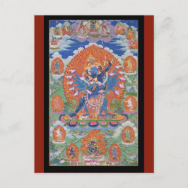 Hevajra Tibetisch-buddhistische Deity Art Postkarte