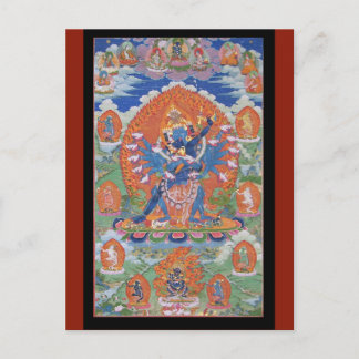 Hevajra Tibetisch-buddhistische Deity Art Postkarte