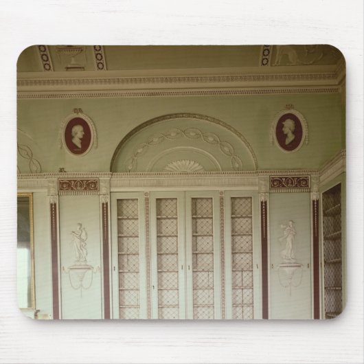Heveningham Hall, Suffolk: Bibliothek, 1778-80 Mousepad (Vorne)