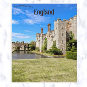 Hever Castle and Gardens Edenbridge England Postkarte