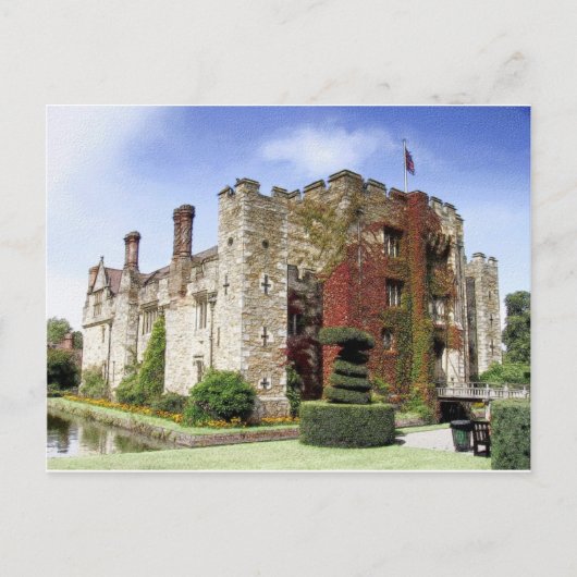 Hever Castle, Kent, England Postkarte (Vorderseite)