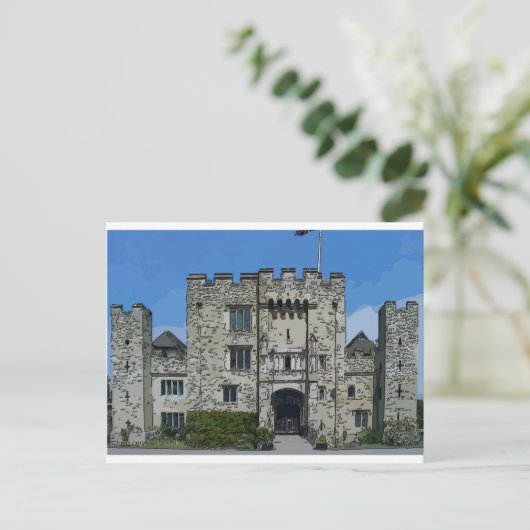 Hever Castle Postkarte (Stehend Vorderseite)