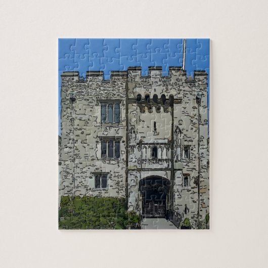 Hever Schloss Puzzle (Vertikal)