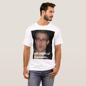 hewson, gestern Abend der Freiheit. T-Shirt (Vorne ganz)