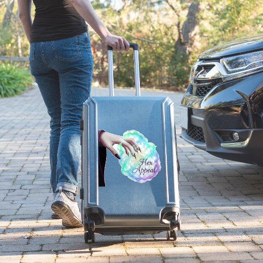 Hex Appeal - Hexensticker für glänzende Zauber & S Aufkleber (Koffer Insitu)