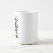 Hex auf Small Talk. Teste mich nicht vor dem Kaffe Kaffeetasse (Mittel)