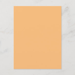Hex Color #FABA77, Brandy Feiertagspostkarte