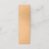 Hex Color #FABA77, Brandy Terminkarte (Außenseite Aufgefaltet)