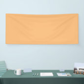 Hex Color #FABA77, Brandy Vinyl Banner (Messe)