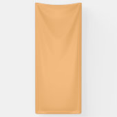 Hex Color #FABA77, Brandy Vinyl Banner (Vertikal)