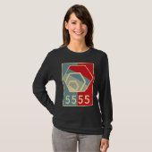 HEX Crypto by Richard Heart  5555 Days HEX Staking T-Shirt (Vorne ganz)
