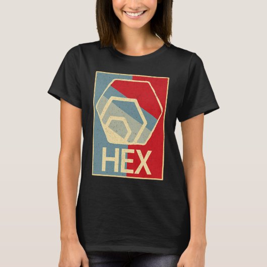 HEX Crypto von Richard Heart HEX Investing & Tradi T-Shirt (Vorderseite)