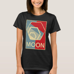 HEX Crypto von Richard Heart  HEX Preischart Moon  T-Shirt