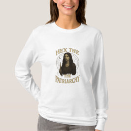 Hex das Patriarchat – Wiccan-Hexen-Illustration  T-Shirt