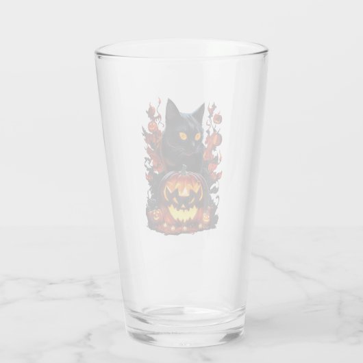 Hex, der Halloween-T - Shirt Glas (Rückseite)