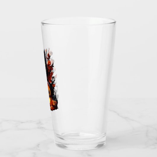 Hex, der Halloween-T - Shirt Glas (Links)