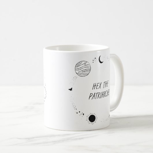 Hex der Patriarchie-Tasse Kaffeetasse (VorderseiteRechts)