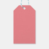 Hex #F1838A, Girly Geschenkanhänger (Rückseite)