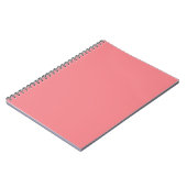 Hex #F1838A Spiral Notebook Notizblock (Linke Seite)