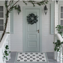 Hex Fliesen Design Minze Baby Blue