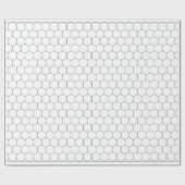 Hex Gaming Paper Roll - Hexagons Geschenkpapier (Flach)