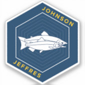 Hex-Logo-Aufkleber Aufkleber (Vorderseite)