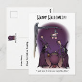 Hex Mex Halloween Postkarte (Vorne/Hinten)