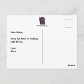 Hex Mex Halloween Postkarte (Rückseite)