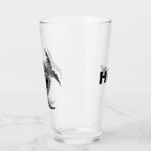 HEX Pint Glass Glas (Links)