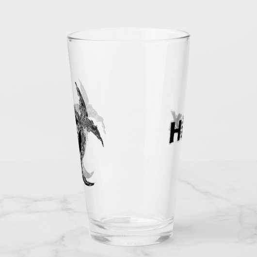 HEX Pint Glass Glas (Links)
