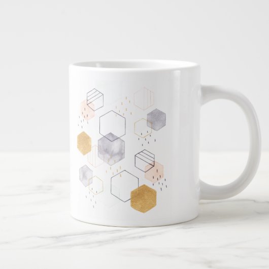 Hex Scatter Jumbo-Tasse (Rechts)