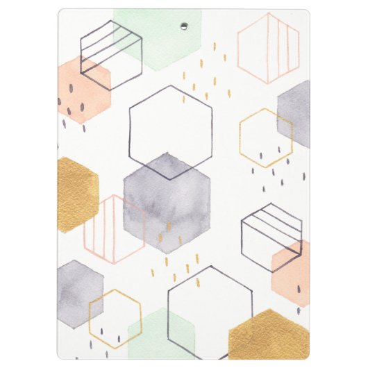 Hex Scatter Klemmbrett (Rückseite)