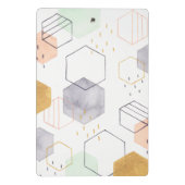 Hex Scatter Mini Klemmbrett (Rückseite)