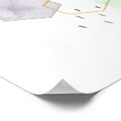 Hex Scatter Poster (Ecke)