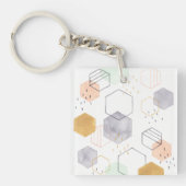 Hex Scatter Schlüsselanhänger (Vorderseite)