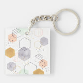 Hex Scatter Schlüsselanhänger (Rückseite)