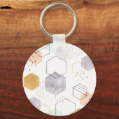 Hex Scatter Schlüsselanhänger (Vorderseite)