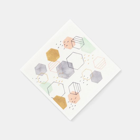 Hex Scatter Serviette (Ecke)