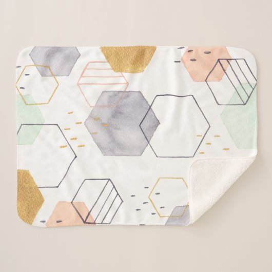 Hex Scatter Sherpadecke (Vorderseite (Horizontal))