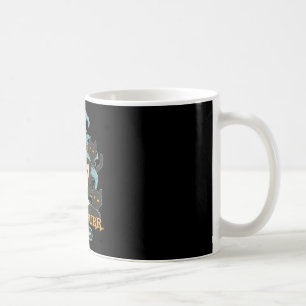 Hex & schnurrende süße Hexenkatze Retro-Gotik Kaffeetasse